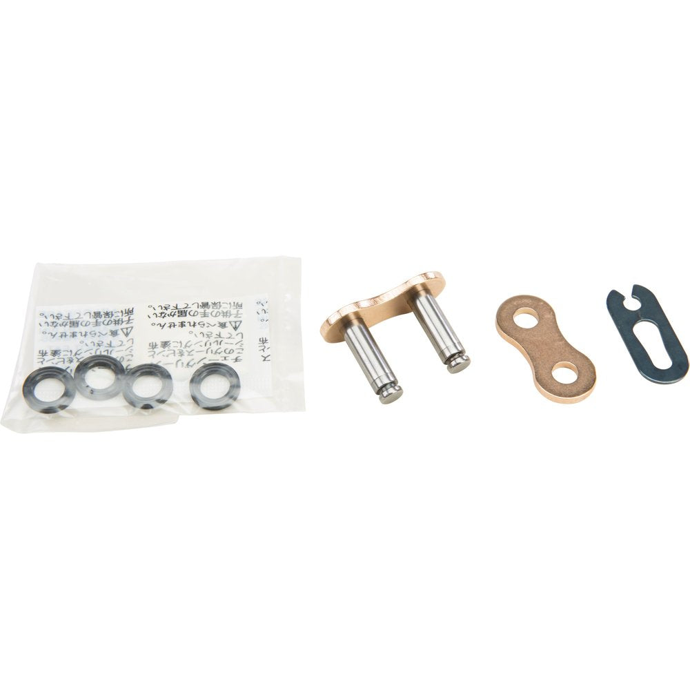 X Ring Clip Master Link 520 Gold