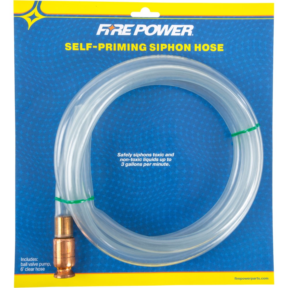 Self Priming Siphon Hose 6'