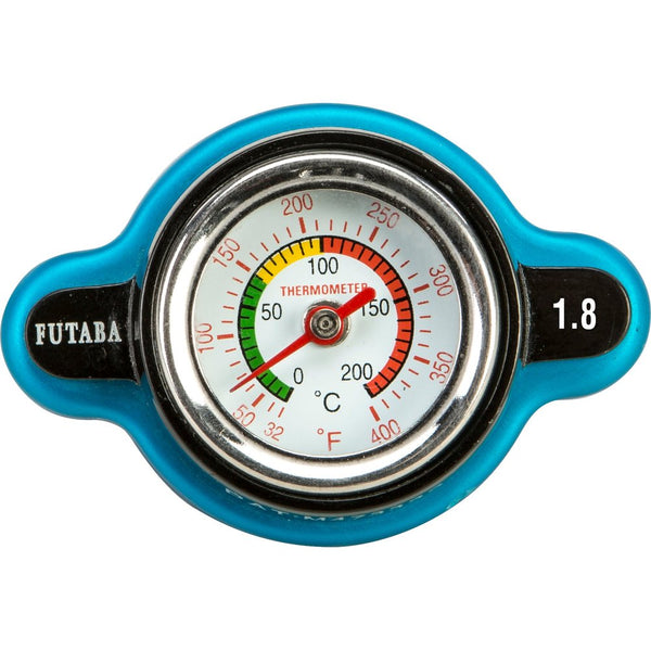 Fire Power Radiator Cap W/ Temperature Gauge Japanese Models