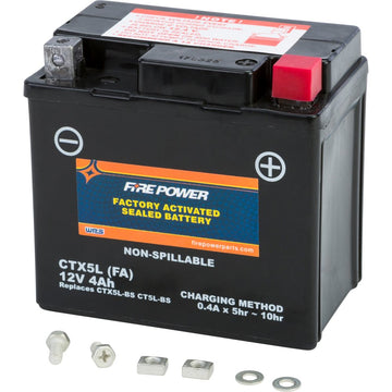 Battery Ctx5l Sealed Factory Activated