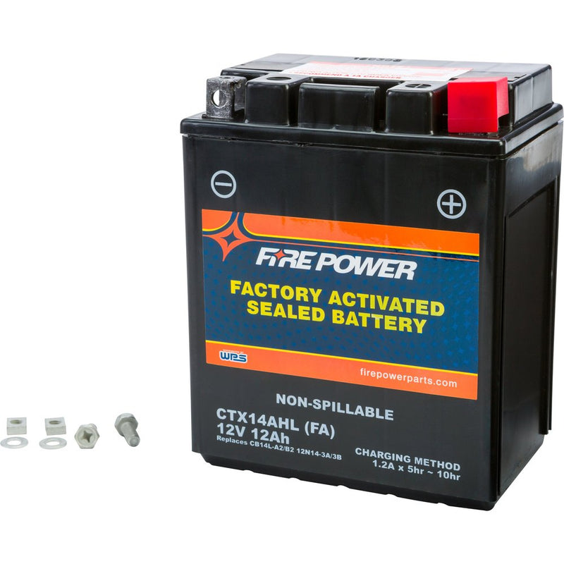 Fire Power Battery Ctx14ahl/Cb14l A2 Sealed Factory Activated