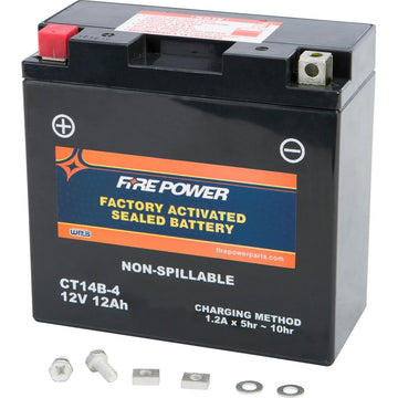 Battery Ct14b 4 Ct14b Sealed Factory Activated
