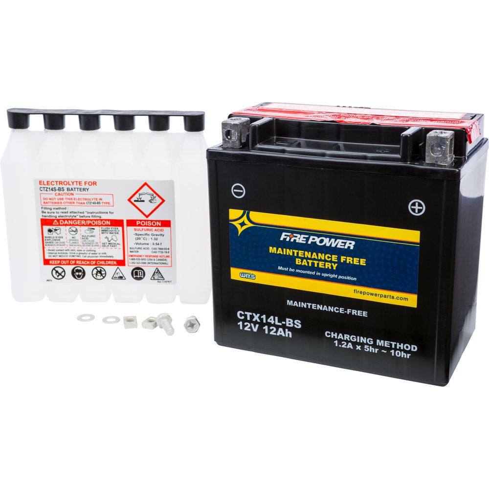 Battery Ctx14l Bs Maintenance Free