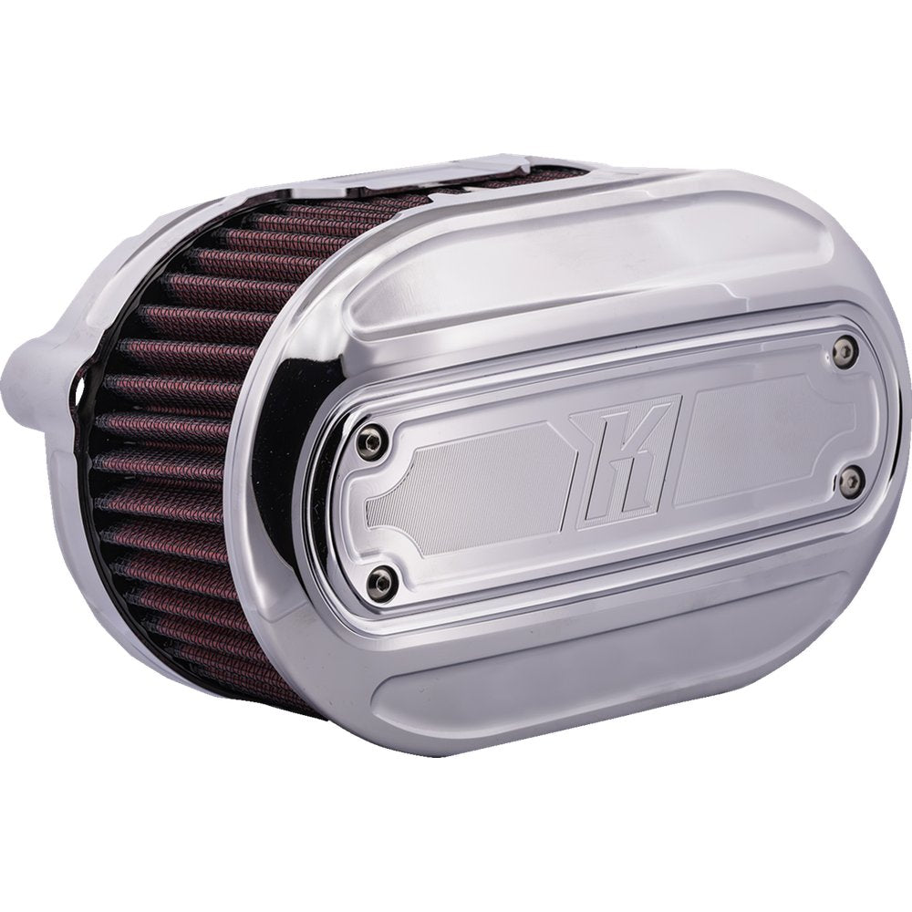 KODLIN USA Oval Air Cleaner Kit - Chrome - Touring K29247