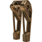 KODLIN USA Fastback Risers - 10" - Bronze K55121B