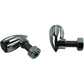 KODLIN USA 3-1 Bullet Rear Indicator Lights - Grooved - Chrome K68462