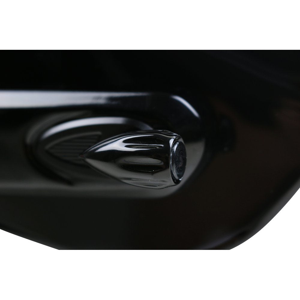 KODLIN USA 3-1 Bullet Rear Indicator Lights - Grooved - Black K68461