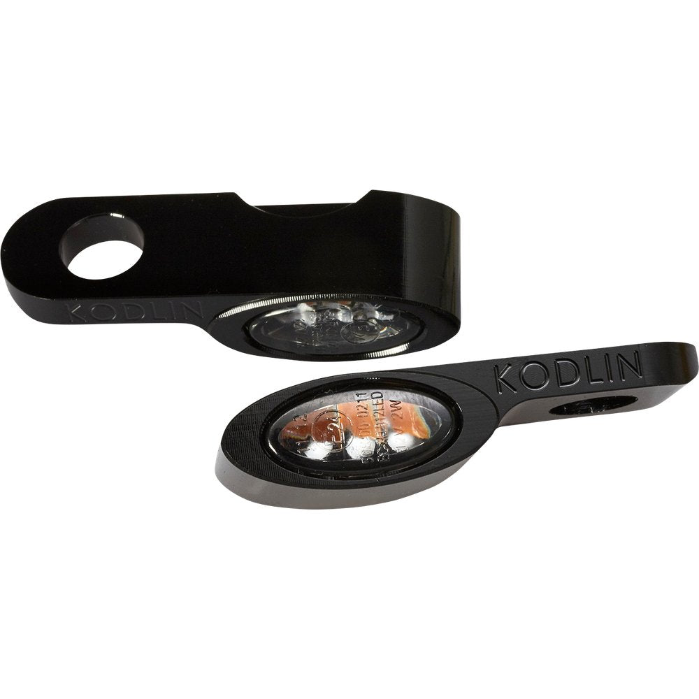 KODLIN USA Turn Signal w/ Running Light - Universal - Black K68510
