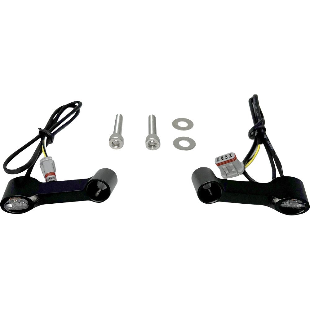 KODLIN USA Front Turn Signals - Sportster S - Black K68497