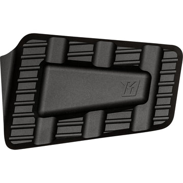KODLIN USA Trackboard Brake Pedal Pad - Aluminum - Black K73242