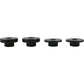 KODLIN USA Riser Bushings - Solid - Black - Softail/Touring K55125