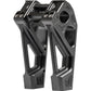 KODLIN USA Fastback Risers - Includes Clamp - 6" - Black K55129