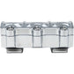 KODLIN USA Big Block Risers - Includes Clamp - Chrome K55119