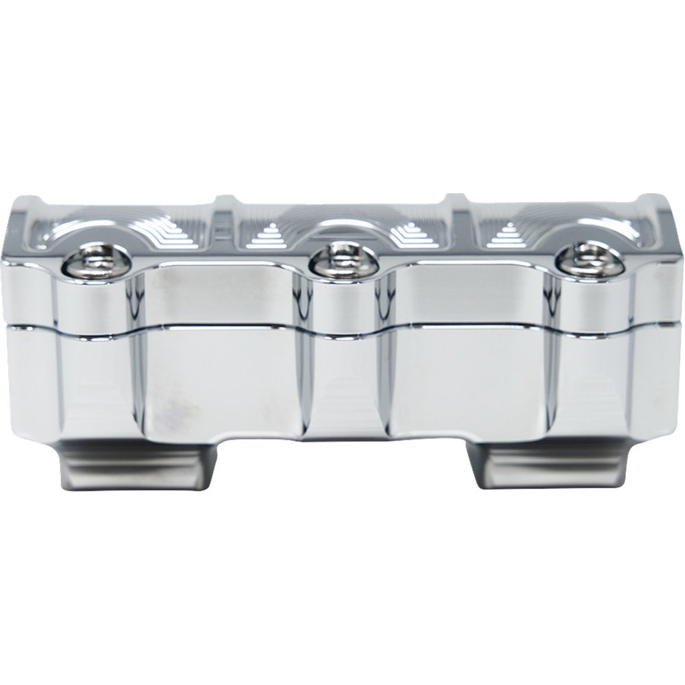 KODLIN USA Big Block Risers - Includes Clamp - Chrome K55119