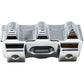 KODLIN USA Big Block Risers - Includes Clamp - Chrome K55119