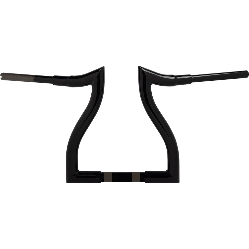 LA CHOPPERS Pre-Wired Hammerhead Handlebar - 12" - Black LA-7316-12BW