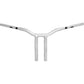 LA CHOPPERS One-Piece Kage Fighter Handlebar - Pullback - 12" x 1-1/4" - Chrome LA-7369-12
