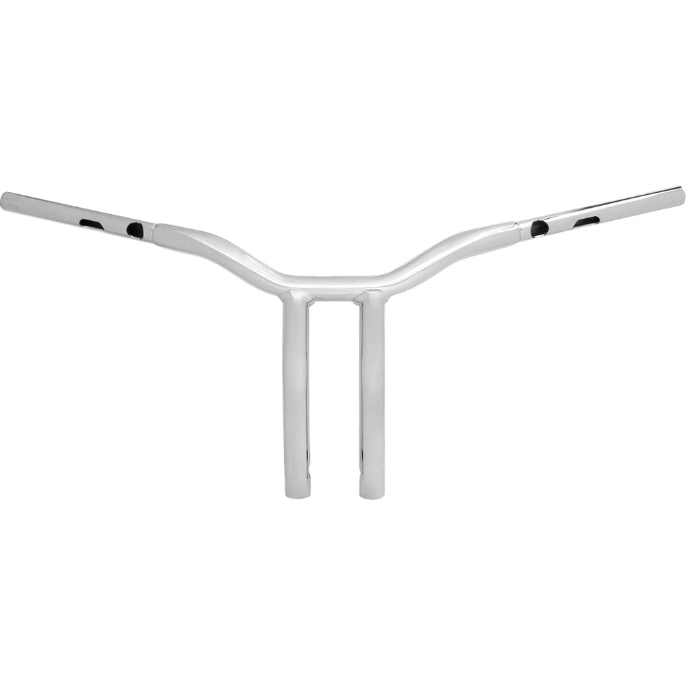 LA CHOPPERS One-Piece Kage Fighter Handlebar - Pullback - 12" x 1-1/4" - Chrome LA-7369-12