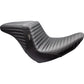LE PERA Kickflip Up Front Seat - Pleated - Black - FL/FX '18-'24 LYRU-590PT