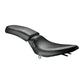 LE PERA Silhouette Solo Seat - Smooth - Black - FX/L '65-'84 LN-852
