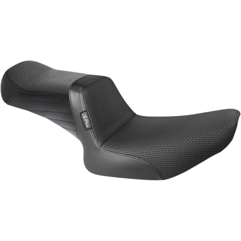 LE PERA Tailwhip Seat - Basketweave - Black - FXR '82-'94 L-588BW