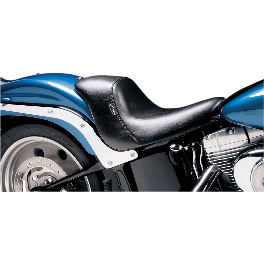 LE PERA Bare Bones Up-Front Solo Seat - Black - FL/FX '06-'17 LKU-007