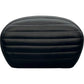 LE PERA Sissy Bar Pad - Large - Pleated - Dull Black L-SBP01PT-DULL
