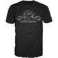 LETHAL THREAT Pistol Packing Gorilla T-Shirt - Black - Large LT20732L
