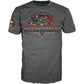 LETHAL THREAT Vintage Velocity Tired Iron Restorations T-Shirt - Gray - 3XL VV40174XXXL