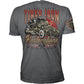 LETHAL THREAT Vintage Velocity Tired Iron Restorations T-Shirt - Gray - Large VV40174L