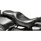LE PERA Sorrento 2-Up Seat - Stitched - Black - FLHR '02-'07 LH-907RK