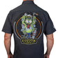 LETHAL THREAT Fabrication Monster Shop Shirt - Gray - Large FE50220L