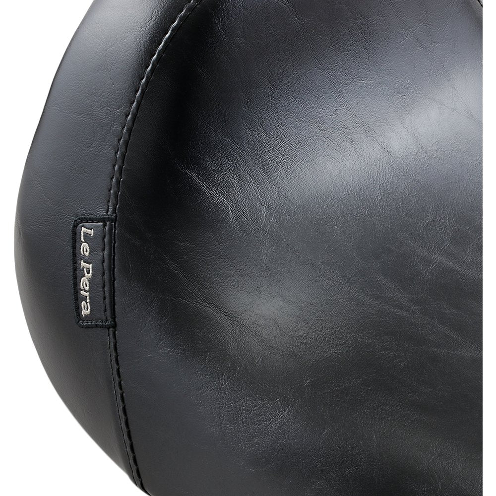 LE PERA Bare Bones Solo Seat - Smooth - Black - FXS/FLS '11-'15 LKS-007