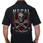 LETHAL THREAT Metal Till the Grave Shop Shirt - Black - 2XL DG60179XXL