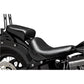 LE PERA Bare Bones Pillion Pad - Deluxe - Smooth - Black - FLS/FXS '11-'17 LKS-007PDX