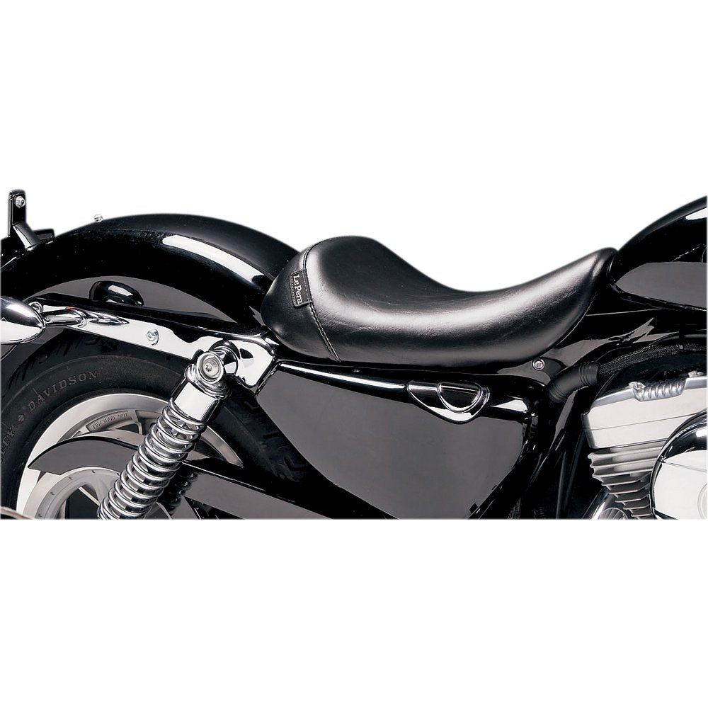 LE PERA Bare Bones Solo Seat - Smooth - Black - XL '04-'22 LF-006