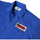 LETHAL THREAT Old Skool Eyeball Shop Shirt - Blue - 2XL DG60143XXL
