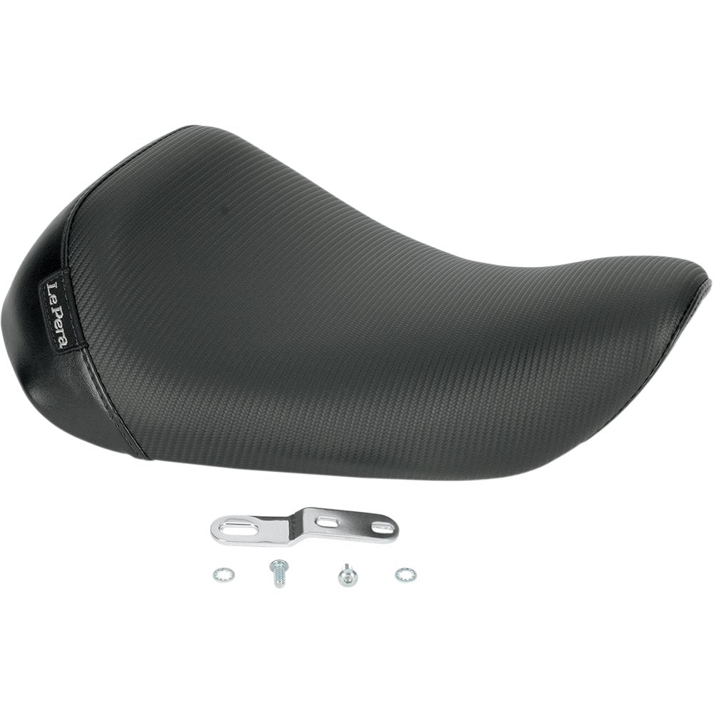 LE PERA Bare Bones Solo Seat - Carbon Fiber - Black - XL '04-'22 LF-006CB