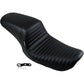 LE PERA Kickflip Seat - Pleated - Black - FXD '96-'03 LN-591PT