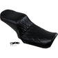 LE PERA Cherokee Seat - Diamond Pleated - Black - FL/FX '06-'17 LK-021DM