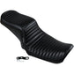 LE PERA Cherokee Seat - Pleated - Black - FL/FX '06-'17 LK-021PT