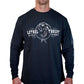 LETHAL THREAT Flash and Bones Long-Sleeve T-Shirt - Black - Medium LS20889M
