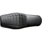 LE PERA Daytona Sport Seat - Flat Track Stitch - Black - Dyna '06-'17 LK-512TRKPT