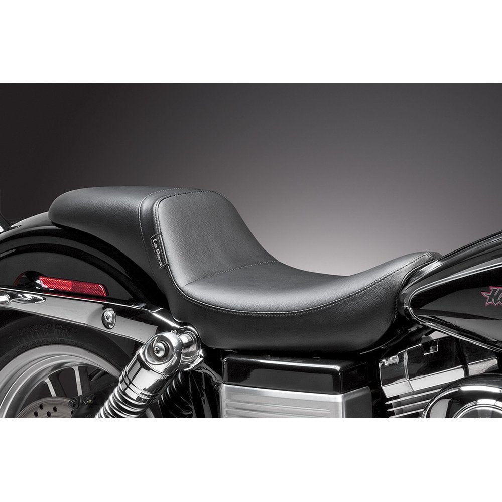 LE PERA Daytona Daddy Long Legs Seat - Black - Dyna '06-'17 LK-510DL
