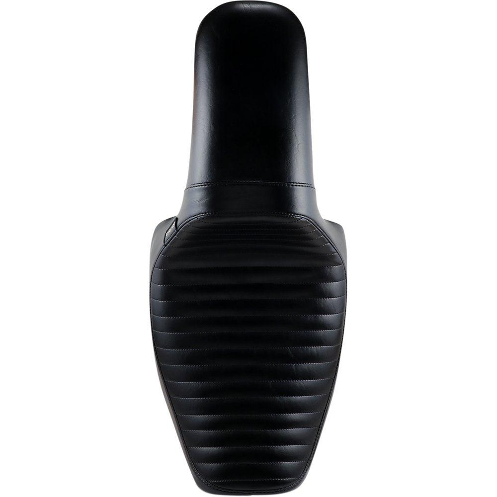 LE PERA Daytona Sport Seat - Pleated - Black - FXR '82-'00 L-541PT