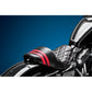 LE PERA Stubs Spoiler Seat - Diamond - Black w/ Red Stripes - XL '04-'23 LK-416DMRED