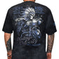 LETHAL THREAT Vintage Velocity Run with the Renegades T-Shirt - Black - 2XL VV40176XXL