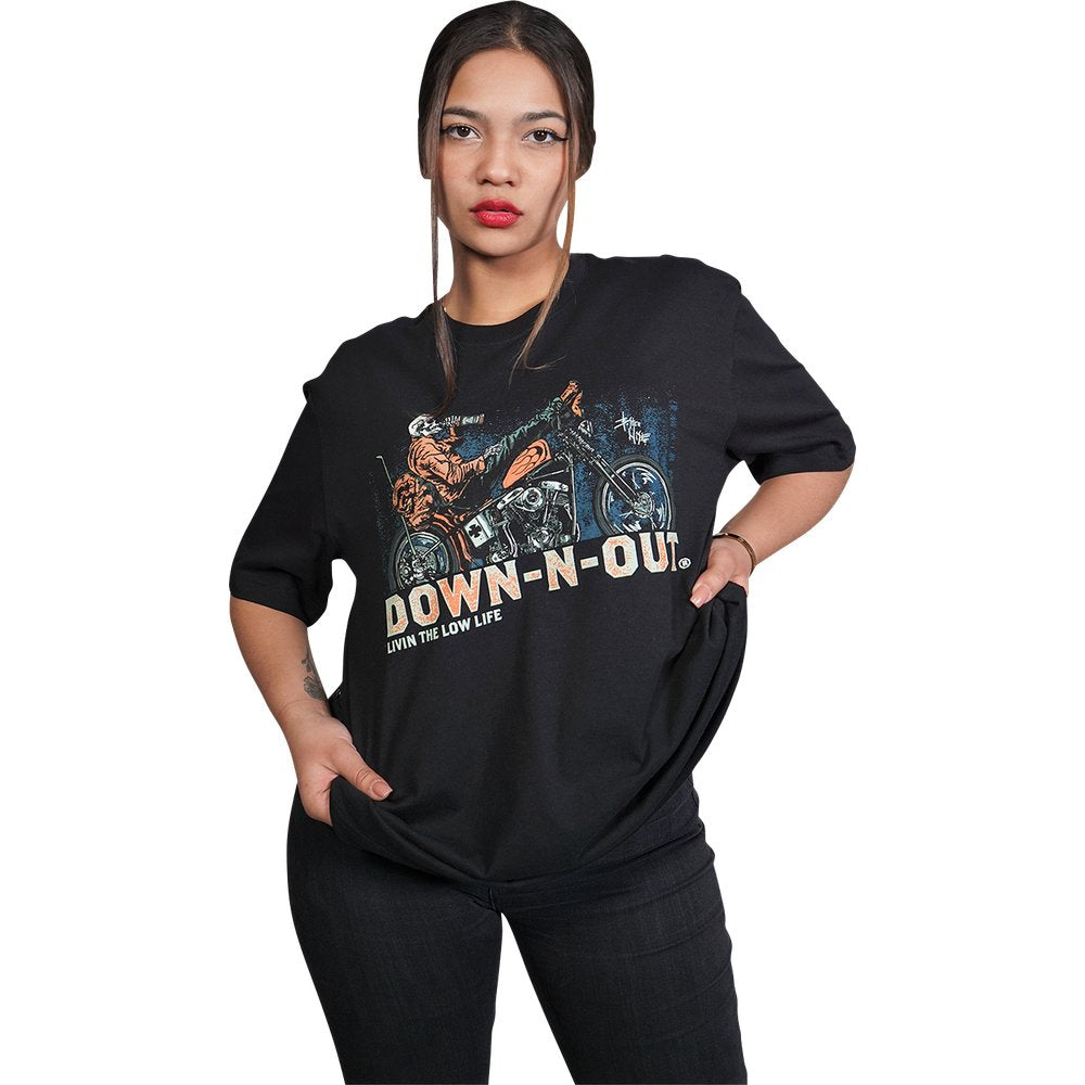 LETHAL THREAT Down-N-Out Party First Safety Second - Black - 3XL DT10043XXXL
