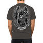 LETHAL THREAT Killed by Lust T-Shirt - Gray - 3XL LT20903XXXL