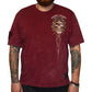 LETHAL THREAT Vintage Velocity Eye for an Eye T-Shirt - Red - 2XL VV40179XXL